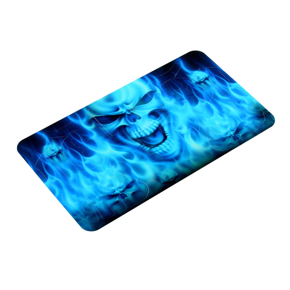 Fire Skull Vinyl Waterproof Decal