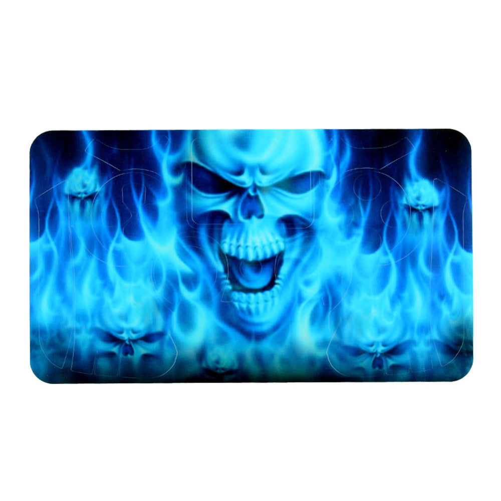 Fire Skull Vinyl Waterproof Decal