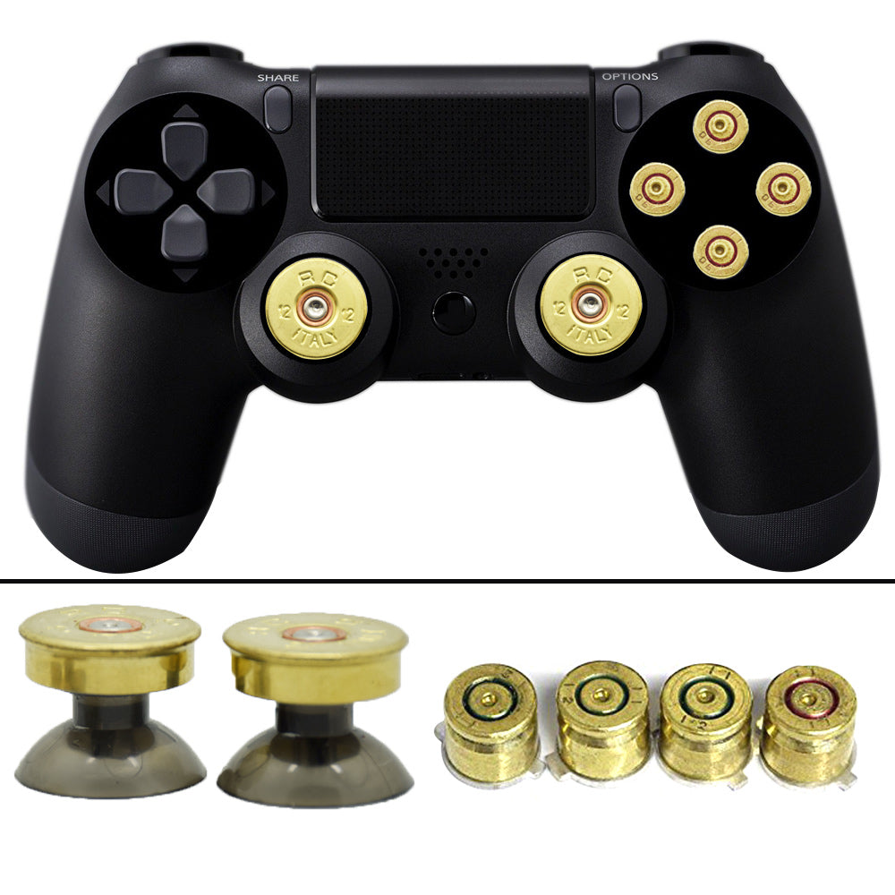 New Gold Thumb Sticks Bullet Buttons